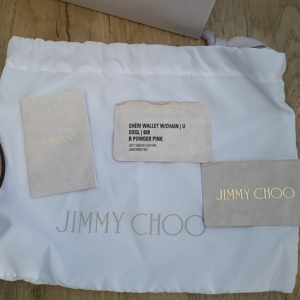 Jimmy Choo Pink Crossbody Bag